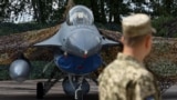 Один из переданных Украине истребителей F-16